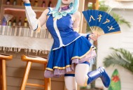 Hane Ame 雨波写真 - Konosuba Aqua 阿克婭/(18P)
