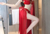 清妙 - 红色舞裙/(93P)