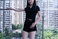 甜予摄影 No.052 思思 -板鞋、白棉袜、肉丝/(128P)