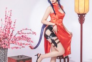 动漫博主 雪晴Astra - 明日方舟 陈 旗袍/(17P)