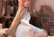 动漫博主 阿包也是兔娘 - 碧蓝航线 英仙座旗袍/(30P)