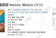 Netflix美剧《毒枭：墨西哥》十集一次放出，豆瓣9.6