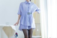 物恋传媒 No.2090 茯苓 -忧郁的蓝/(150P)