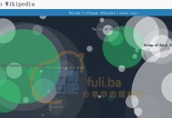 趣站分享：唯美的维基百科词条更新演示站