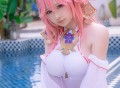 樱梨梨 - 八重神子泳装/(29P)