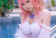 樱梨梨 - 八重神子泳装/(29P)