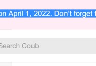 传著名福利网站COUB将于2022.4.1关闭